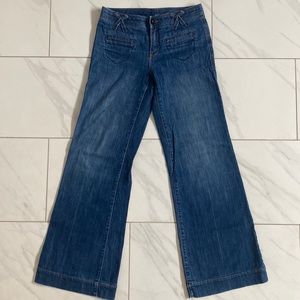 Armani Exchange A/X low- waisted flare Jeans / bell bottom jeans